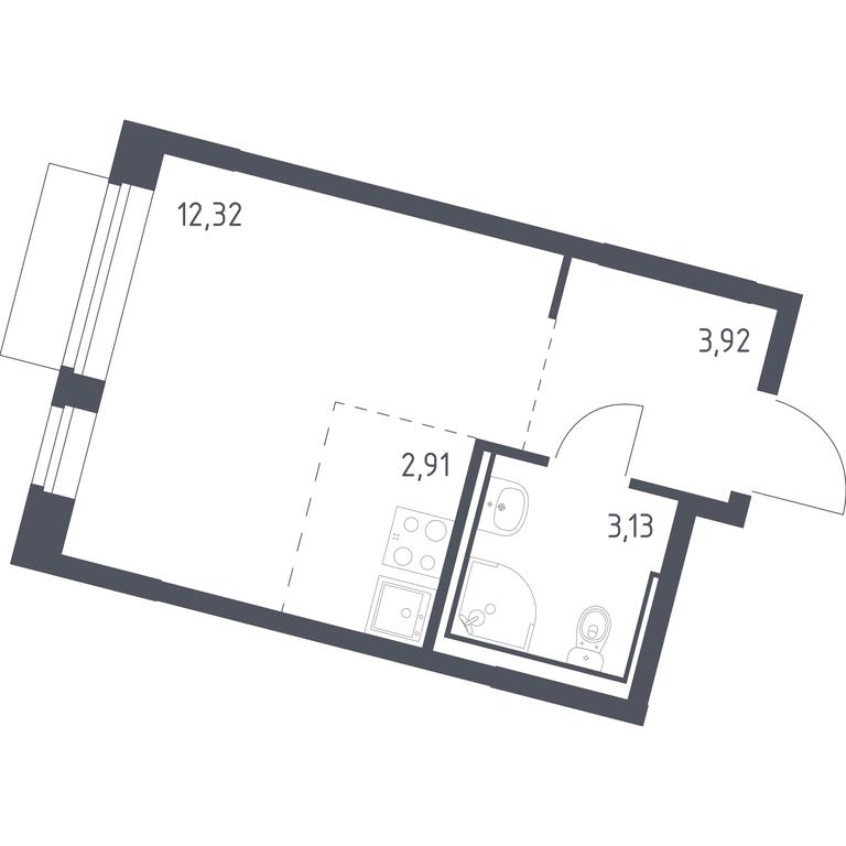 Apartment Sale, 22.28平方米 at Molzhaninovo, Leningradskoye Highway, 229, Moscow, Russia #1 Apartment Sale, 22.28平方米 at Molzhaninovo, Leningradskoye Highway, 229, Moscow, Russia #1
