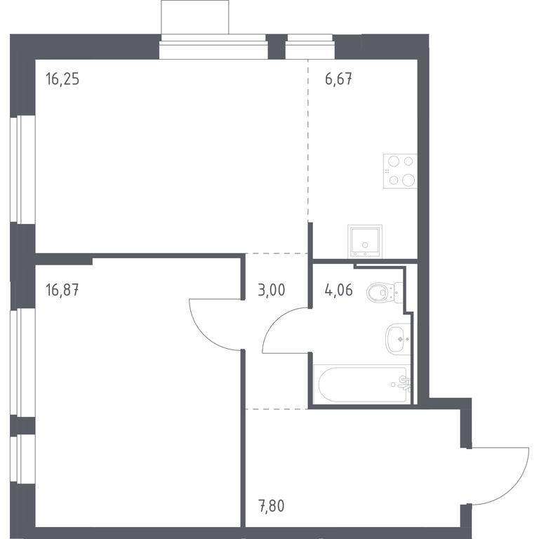 Apartment Sale, 54.65平方米 at Molzhaninovo, Leningradskoye Highway, 229, Moscow, Russia #1 Apartment Sale, 54.65平方米 at Molzhaninovo, Leningradskoye Highway, 229, Moscow, Russia #1
