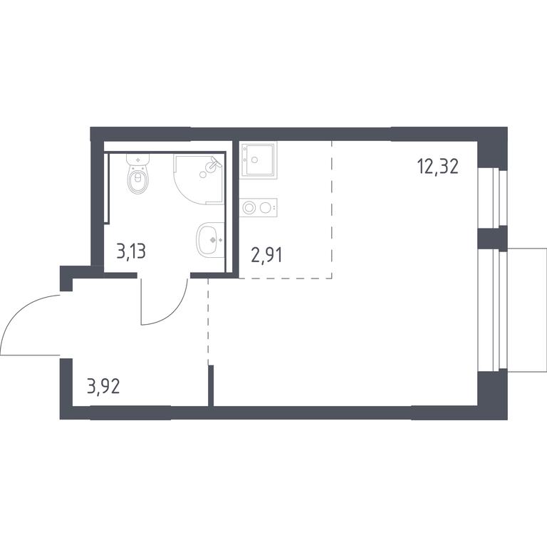 Apartment Sale, 22.28平方米 at Molzhaninovo, Leningradskoye Highway, 229, Moscow, Russia #1 Apartment Sale, 22.28平方米 at Molzhaninovo, Leningradskoye Highway, 229, Moscow, Russia #1