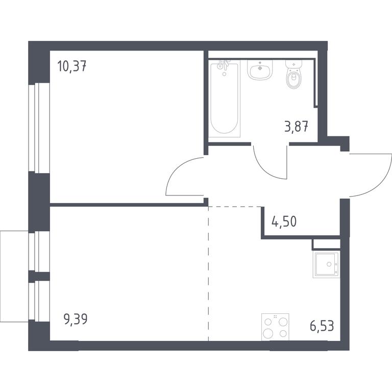 Apartment Sale, 34.66平方米 at Molzhaninovo, Leningradskoye Highway, 229, Moscow, Russia #1 Apartment Sale, 34.66平方米 at Molzhaninovo, Leningradskoye Highway, 229, Moscow, Russia #1