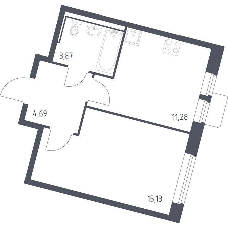 Apartment Sale, 34.97 sq. m. at Molzhaninovo, Leningradskoye Highway, 229, Moscow, Russia #1 Apartment Sale, 34.97 sq. m. at Molzhaninovo, Leningradskoye Highway, 229, Moscow, Russia #1
