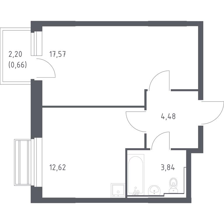Apartment Sale, 39.17 sq. m. at Rublevskiy Kvartal, Laykovo Green Quarter, zhiloy kompleks Gorod-sobytiye Laykovo, selo Laykovo, Odintsovskiy City District, Moscow Region, Russia #1 Apartment Sale, 39.17 sq. m. at Rublevskiy Kvartal, Laykovo Green Quarter, zhiloy kompleks Gorod-sobytiye Laykovo, selo Laykovo, Odintsovskiy City District, Moscow Region, Russia #1