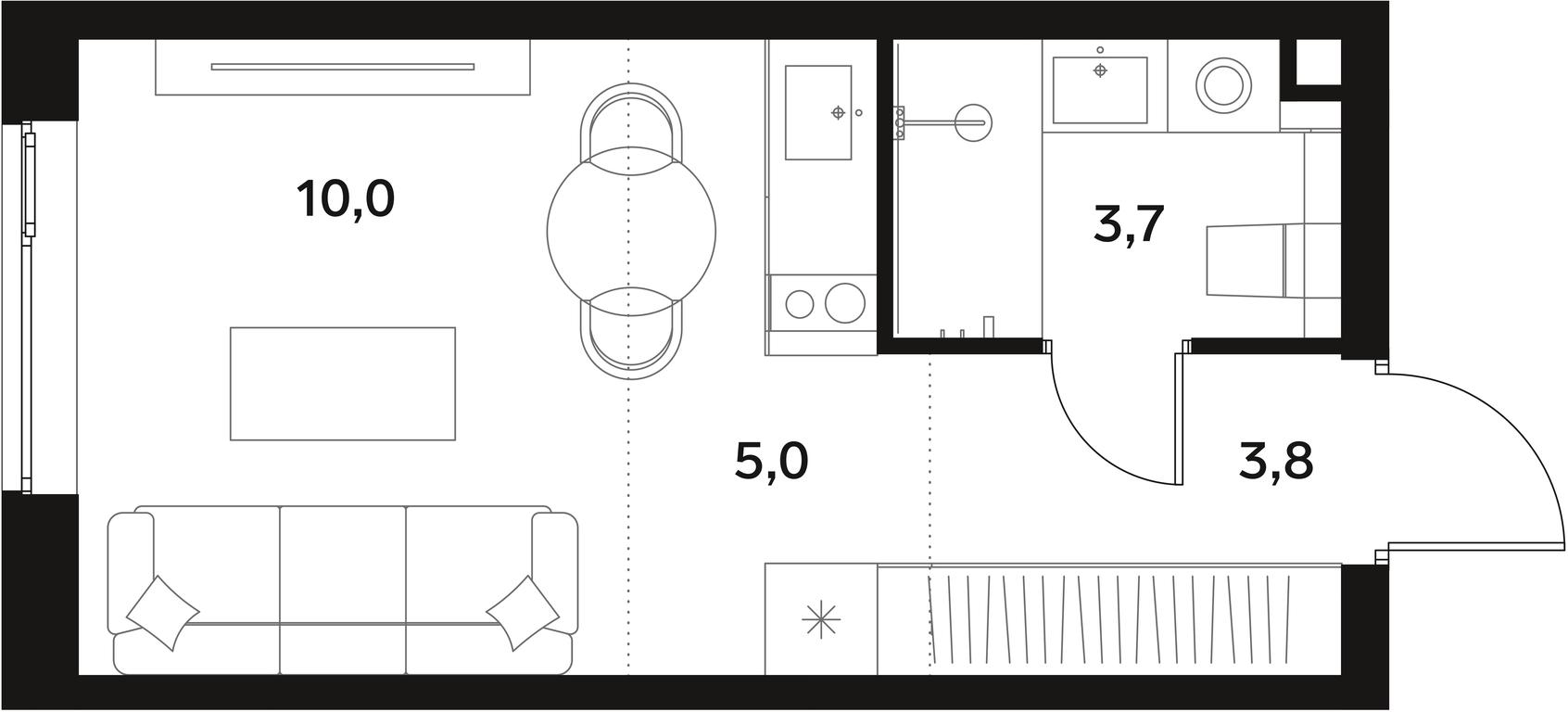 Apartment Sale, 22.5 sq. m. at Alia, Lyotnaya Street, 95Бк2, Moscow, Russia #1 Apartment Sale, 22.5 sq. m. at Alia, Lyotnaya Street, 95Бк2, Moscow, Russia #1