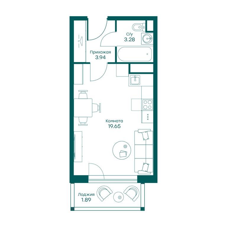 Apartment Sale, 28.7 sq. m. at Ravnovesie, zhiloy kompleks Ravnovesiye, selo Perkhushkovo, Odintsovskiy City District, Moscow Region, Russia #2 Apartment Sale, 28.7 sq. m. at Ravnovesie, zhiloy kompleks Ravnovesiye, selo Perkhushkovo, Odintsovskiy City District, Moscow Region, Russia #2