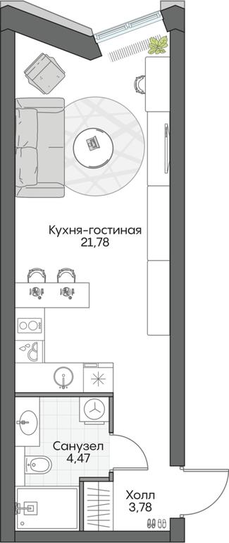 Apartment Sale, 29.01 sq. m. at Dom na naberezhnoy INSIDER (Insayder), Avtozavodskaya Street, Moscow, Russia #1 Apartment Sale, 29.01 sq. m. at Dom na naberezhnoy INSIDER (Insayder), Avtozavodskaya Street, Moscow, Russia #1