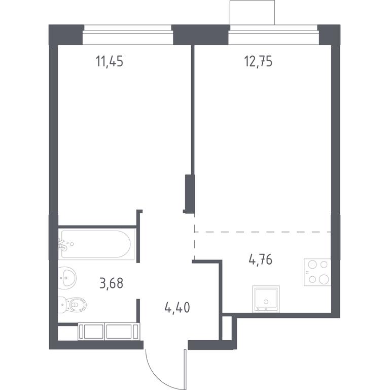 Apartment Sale, 35.9 sq. m. at Novograd Pavlino, Kosinskoye shosse, 2, Novoye Pavlino Microdistrict, Balashikha, Moscow Region, Russia #1 Apartment Sale, 35.9 sq. m. at Novograd Pavlino, Kosinskoye shosse, 2, Novoye Pavlino Microdistrict, Balashikha, Moscow Region, Russia #1