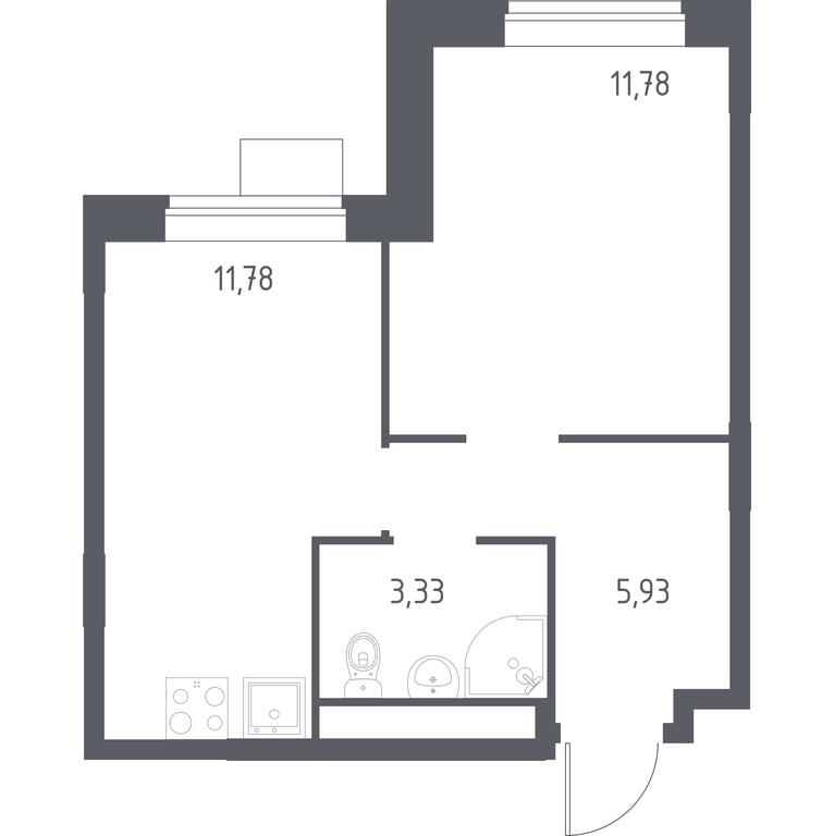 Apartment Sale, 31.7 sq. m. at Novograd Pavlino, Kosinskoye shosse, 2, Novoye Pavlino Microdistrict, Balashikha, Moscow Region, Russia #1 Apartment Sale, 31.7 sq. m. at Novograd Pavlino, Kosinskoye shosse, 2, Novoye Pavlino Microdistrict, Balashikha, Moscow Region, Russia #1