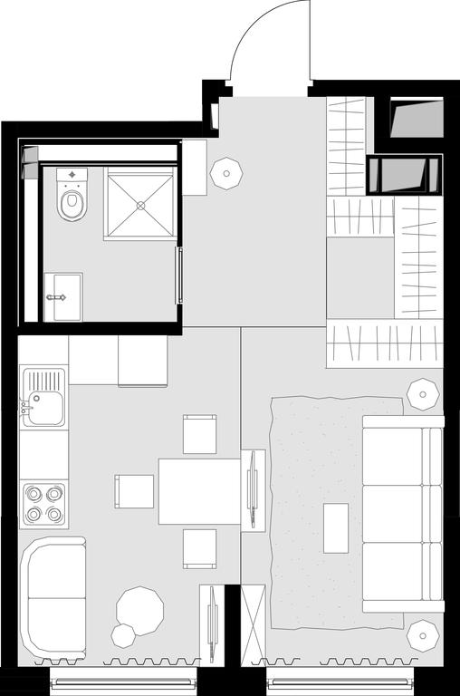 1-BD Apartment Sale, 32.9 sq. m. at Malevich, Otradnaya Street, 8, Moscow, Russia #1 1-BD Apartment Sale, 32.9 sq. m. at Malevich, Otradnaya Street, 8, Moscow, Russia #1