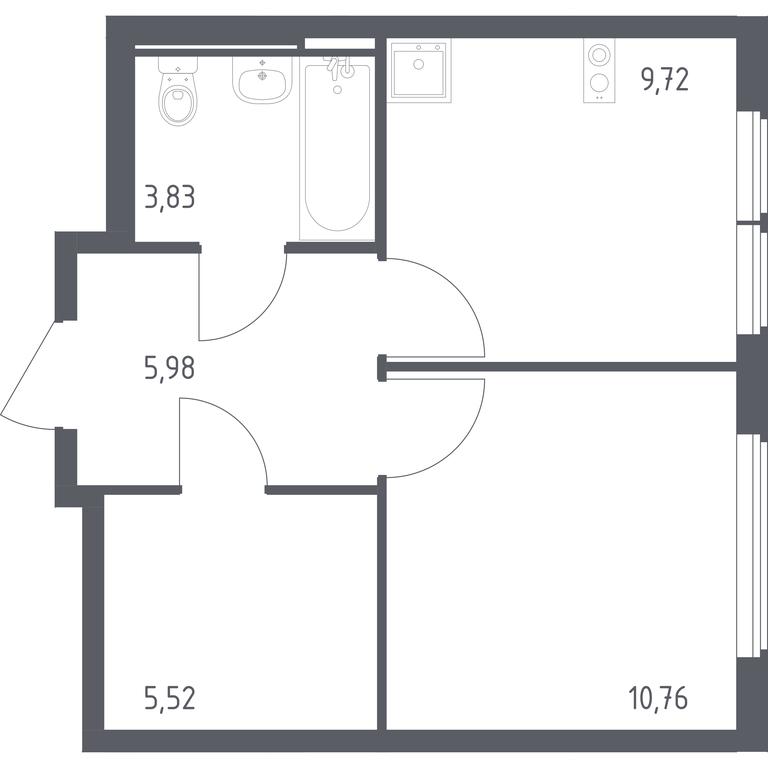 Apartment Sale, 35.81平方米 at Ostafevo, Ostafyevskoe Highway, 12к1, Ryazanovskoe Settlement, Moscow, Russia #1 Apartment Sale, 35.81平方米 at Ostafevo, Ostafyevskoe Highway, 12к1, Ryazanovskoe Settlement, Moscow, Russia #1