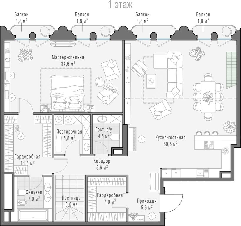 3-BD Apartment Sale, 209 sq. m. at Frunzenskaya naberezhnaya, Frunzenskaya Embankment, 30, Moscow, Russia #1 3-BD Apartment Sale, 209 sq. m. at Frunzenskaya naberezhnaya, Frunzenskaya Embankment, 30, Moscow, Russia #1