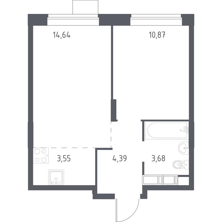 Apartment Sale, 36.1 sq. m. at Novograd Pavlino, Kosinskoye shosse, 2, Novoye Pavlino Microdistrict, Balashikha, Moscow Region, Russia #1 Apartment Sale, 36.1 sq. m. at Novograd Pavlino, Kosinskoye shosse, 2, Novoye Pavlino Microdistrict, Balashikha, Moscow Region, Russia #1