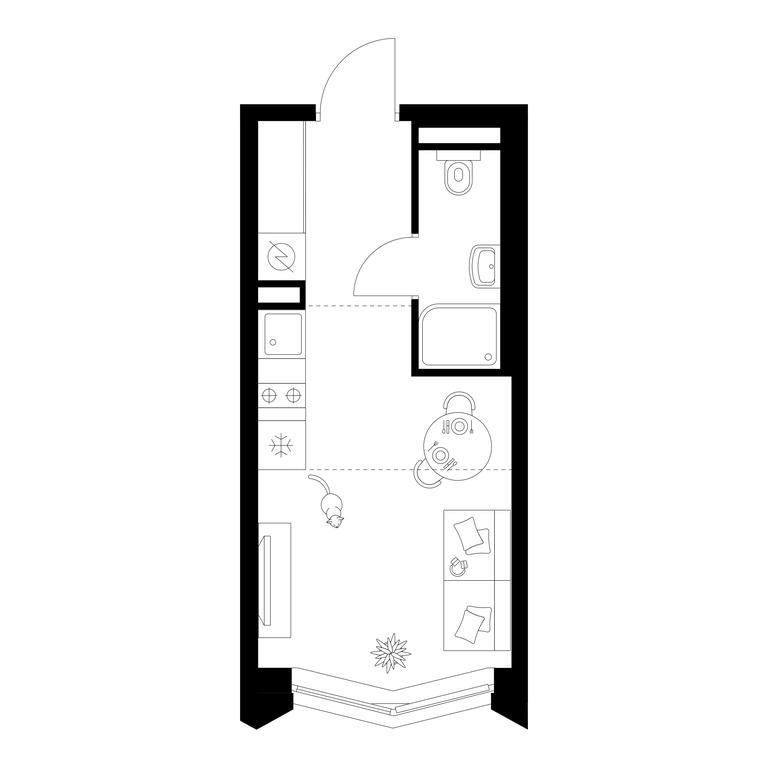 Apartment Sale, 19.7 sq. m. at Matveevskiy Park, Ochakovskoye Highway, вл3с11, Moscow, Russia #1 Apartment Sale, 19.7 sq. m. at Matveevskiy Park, Ochakovskoye Highway, вл3с11, Moscow, Russia #1