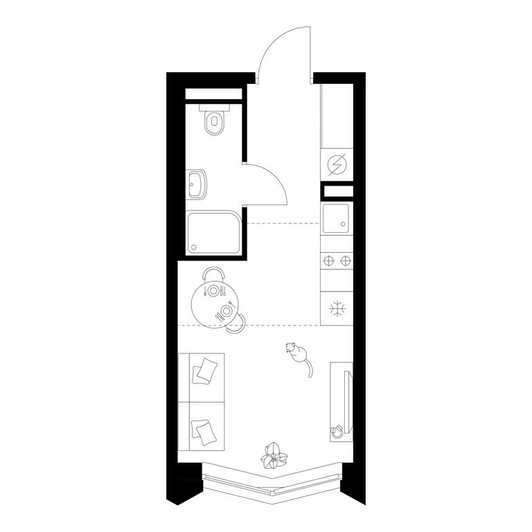 Apartment Sale, 19.8 sq. m. at Matveevskiy Park, Ochakovskoye Highway, вл3с11, Moscow, Russia #1 Apartment Sale, 19.8 sq. m. at Matveevskiy Park, Ochakovskoye Highway, вл3с11, Moscow, Russia #1