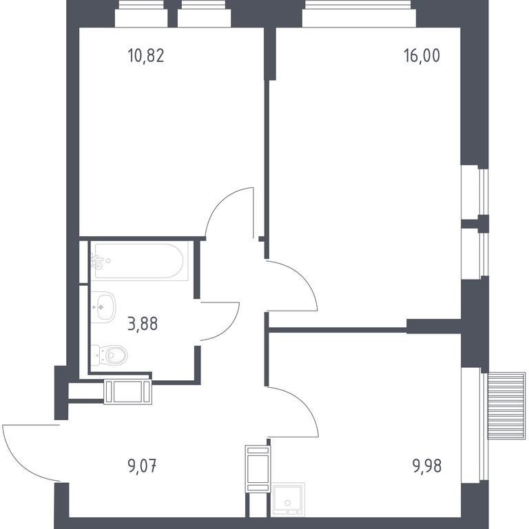 1-BD Apartment Sale, 49.75 sq. m. at Bolshoe Putilkovo, Prostornaya ulitsa, 1, Putilkovo Village, Krasnogorsk City District, Moscow Region, Russia #1 1-BD Apartment Sale, 49.75 sq. m. at Bolshoe Putilkovo, Prostornaya ulitsa, 1, Putilkovo Village, Krasnogorsk City District, Moscow Region, Russia #1