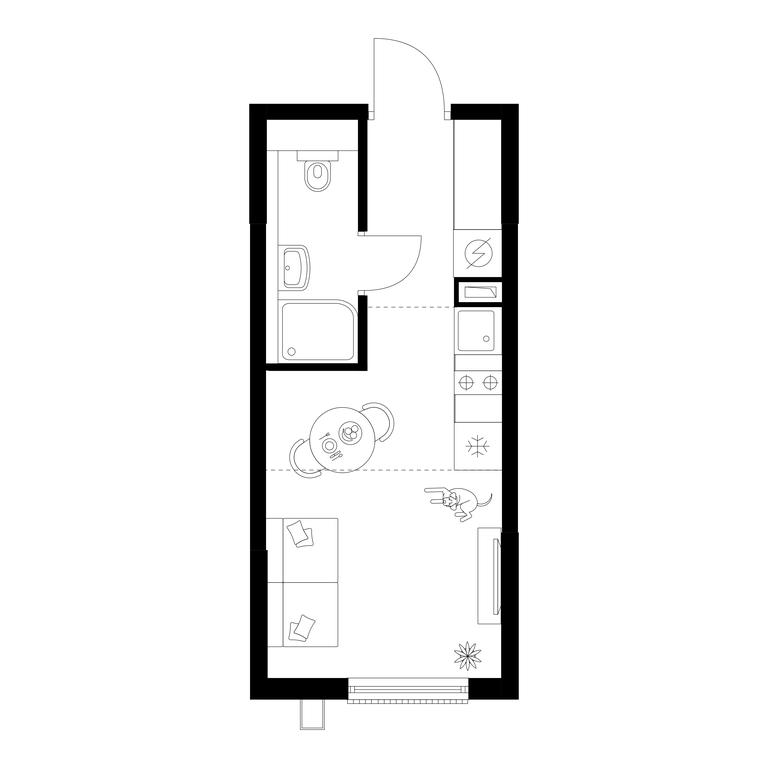 Apartment Sale, 19 sq. m. at Moskvoreche, Kotlyakovskaya Street, Moscow, Russia #1 Apartment Sale, 19 sq. m. at Moskvoreche, Kotlyakovskaya Street, Moscow, Russia #1
