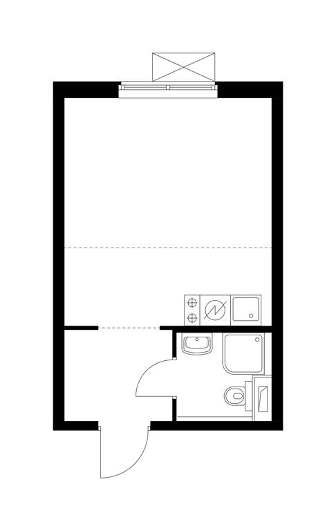 Apartment Sale, 23.1平方米 at Pervyi Dubrovskiy, Novoostapovskaya Street, 1с4, Moscow, Russia #1 Apartment Sale, 23.1平方米 at Pervyi Dubrovskiy, Novoostapovskaya Street, 1с4, Moscow, Russia #1