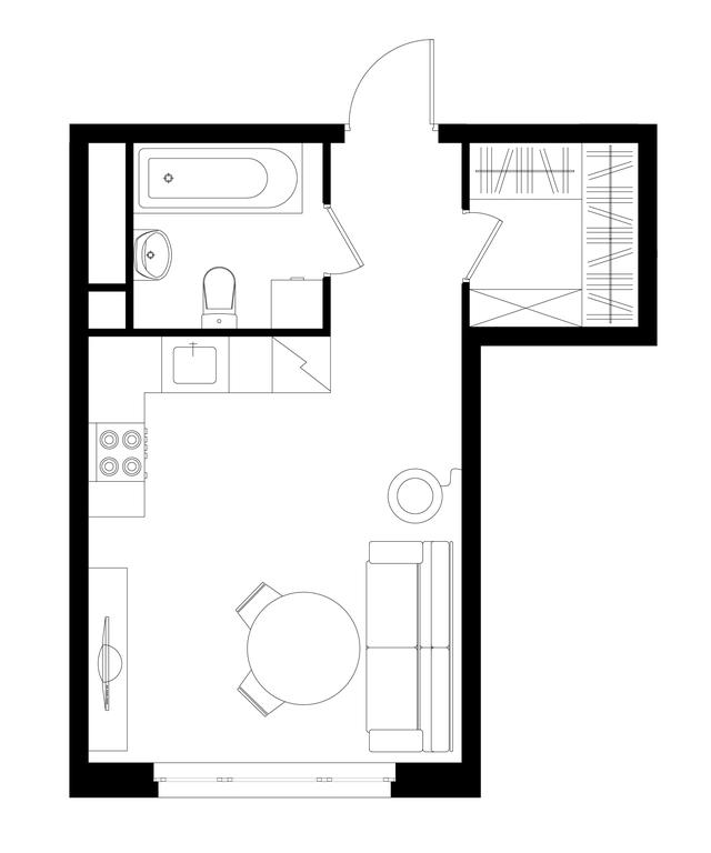 Apartment Sale, 28.4 sq. m. at Peredelkino Blizhnee, Korneya Chukovskogo Street, 1, Vnukovskoye Settlement, Moscow, Russia #1 Apartment Sale, 28.4 sq. m. at Peredelkino Blizhnee, Korneya Chukovskogo Street, 1, Vnukovskoye Settlement, Moscow, Russia #1
