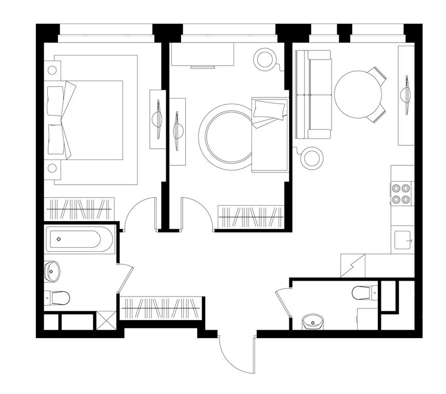 2-BD Apartment Sale, 63.8 sq. m. at Peredelkino Blizhnee, Korneya Chukovskogo Street, 1, Vnukovskoye Settlement, Moscow, Russia #1 2-BD Apartment Sale, 63.8 sq. m. at Peredelkino Blizhnee, Korneya Chukovskogo Street, 1, Vnukovskoye Settlement, Moscow, Russia #1