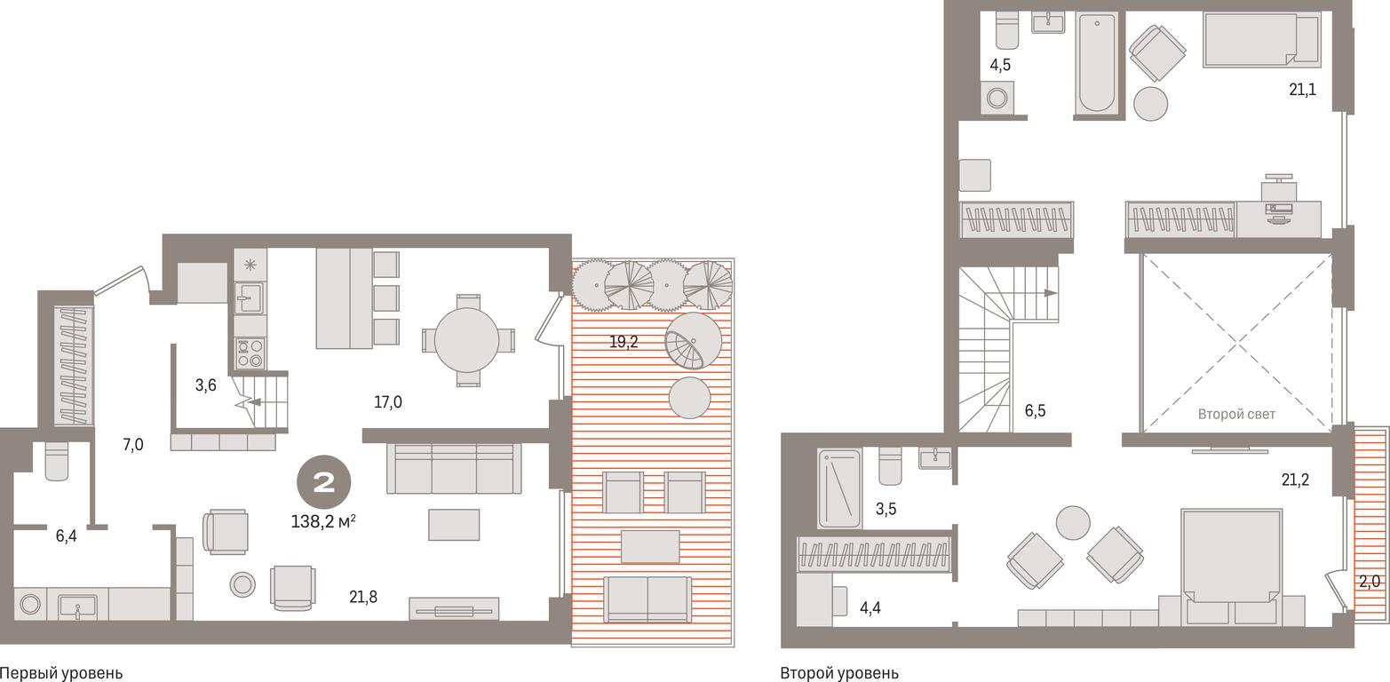 3-BD Apartment Sale, 138.2平方米 at Pervy kvartal, Kalinovaya ulitsa, derevnya Sapronovo, Leninskiy City District, Moscow Region, Russia #1 3-BD Apartment Sale, 138.2平方米 at Pervy kvartal, Kalinovaya ulitsa, derevnya Sapronovo, Leninskiy City District, Moscow Region, Russia #1