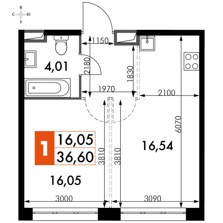 1-BD Apartment Sale, 36.6 sq. m. at Dvizhenie. Govorovo, Центральная улица, 47, деревня Говорово, поселение Московский, Москва, Россия #1 1-BD Apartment Sale, 36.6 sq. m. at Dvizhenie. Govorovo, Центральная улица, 47, деревня Говорово, поселение Московский, Москва, Россия #1