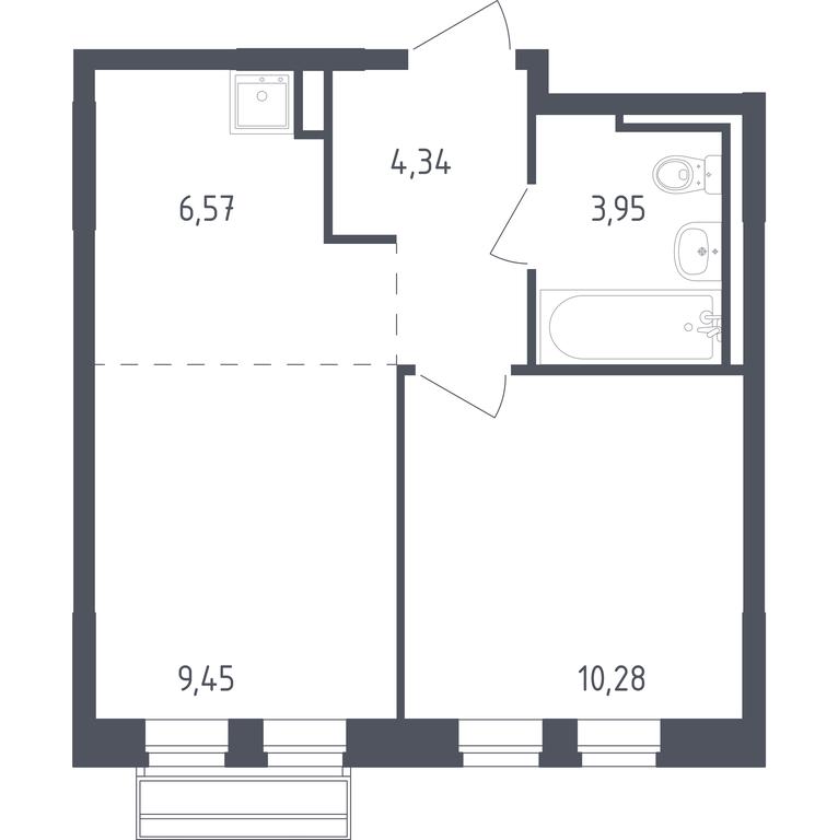 Apartment Sale, 34.3平方米 at Rublevskiy Kvartal, Laykovo Green Quarter, zhiloy kompleks Gorod-sobytiye Laykovo, selo Laykovo, Odintsovskiy City District, Moscow Region, Russia #1 Apartment Sale, 34.3平方米 at Rublevskiy Kvartal, Laykovo Green Quarter, zhiloy kompleks Gorod-sobytiye Laykovo, selo Laykovo, Odintsovskiy City District, Moscow Region, Russia #1