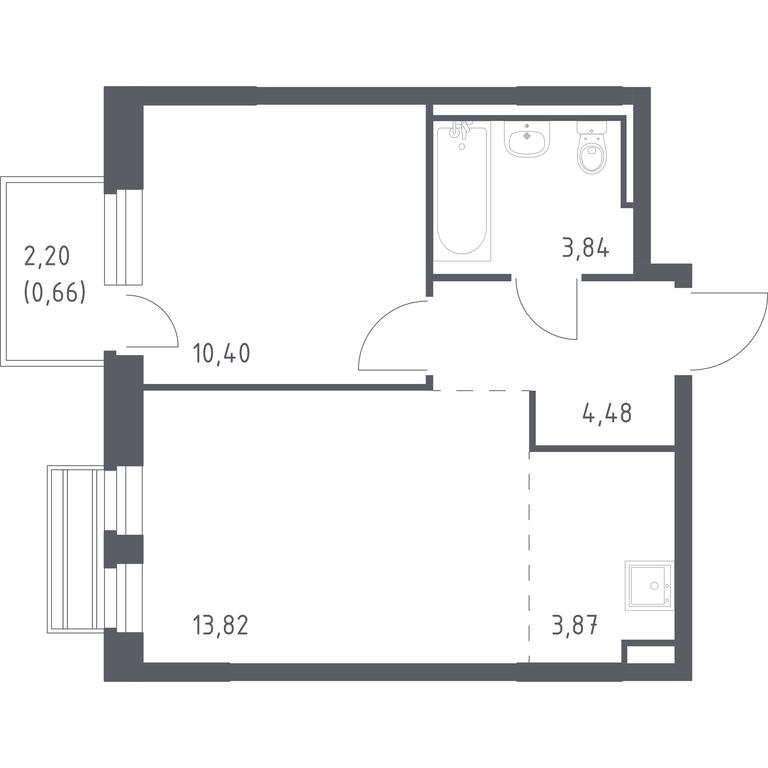 Apartment Sale, 36.6 sq. m. at Rublevskiy Kvartal, Laykovo Green Quarter, zhiloy kompleks Gorod-sobytiye Laykovo, selo Laykovo, Odintsovskiy City District, Moscow Region, Russia #1 Apartment Sale, 36.6 sq. m. at Rublevskiy Kvartal, Laykovo Green Quarter, zhiloy kompleks Gorod-sobytiye Laykovo, selo Laykovo, Odintsovskiy City District, Moscow Region, Russia #1