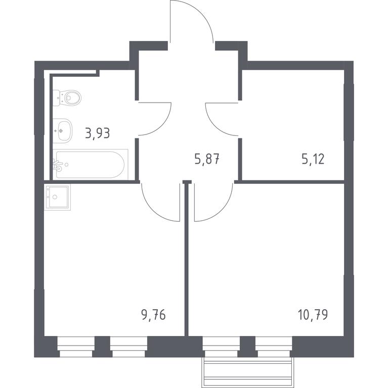 Apartment Sale, 34.8平方米 at Rublevskiy Kvartal, Laykovo Green Quarter, zhiloy kompleks Gorod-sobytiye Laykovo, selo Laykovo, Odintsovskiy City District, Moscow Region, Russia #1 Apartment Sale, 34.8平方米 at Rublevskiy Kvartal, Laykovo Green Quarter, zhiloy kompleks Gorod-sobytiye Laykovo, selo Laykovo, Odintsovskiy City District, Moscow Region, Russia #1
