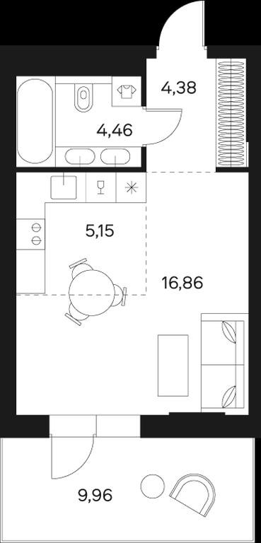 Apartment Sale, 33.5平方米 at Forst, Avtozavodskaya Street, 24, Moscow, Russia #1 Apartment Sale, 33.5平方米 at Forst, Avtozavodskaya Street, 24, Moscow, Russia #1