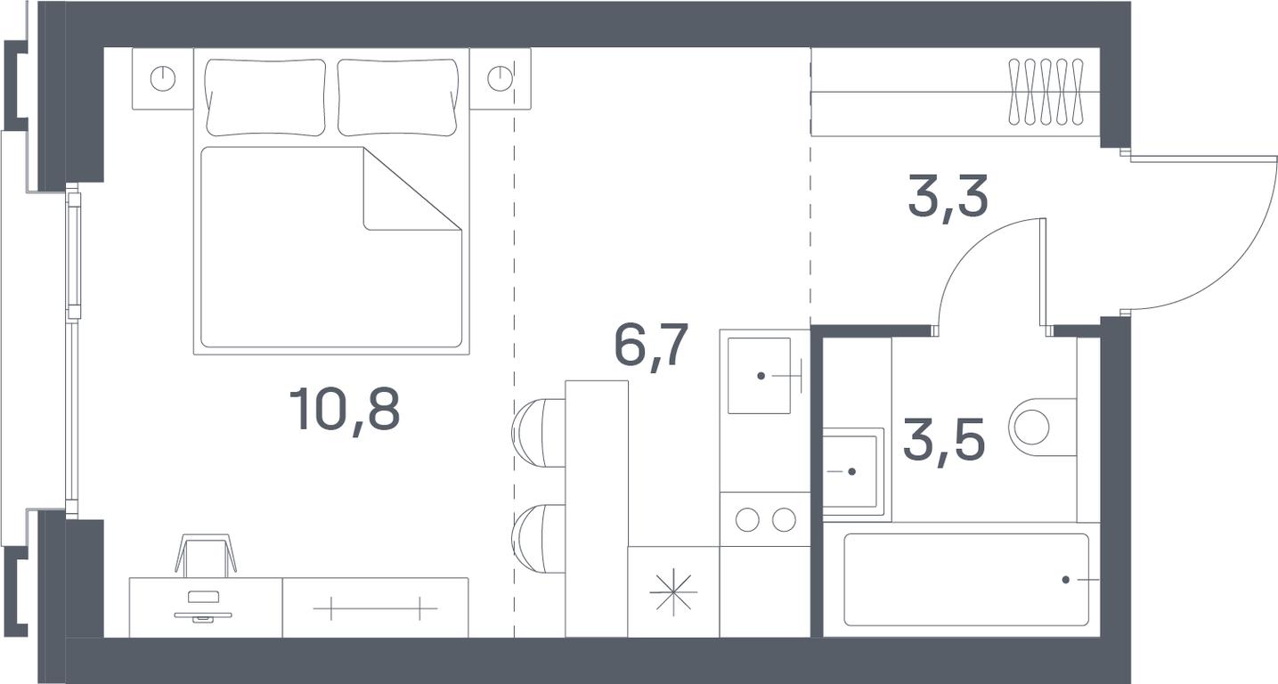 Apartment Sale, 24.3 sq. m. at Portland, Yuzhnoportovaya Street, 42с5, Moscow, Russia #1 Apartment Sale, 24.3 sq. m. at Portland, Yuzhnoportovaya Street, 42с5, Moscow, Russia #1