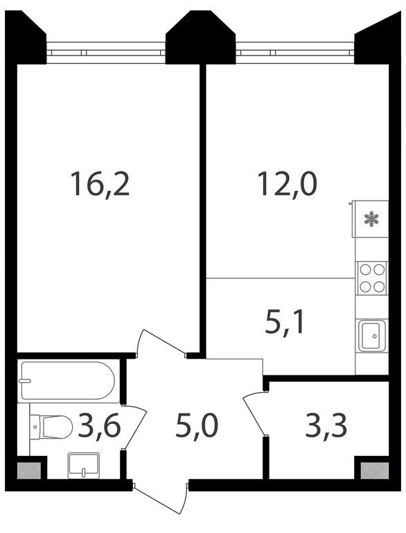 1-BD Apartment Sale, 45.2 sq. m. at Petrovskiy Park II, Stary Petrovsko-Razumovsky Drive, 1/23, Moscow, Russia #1 1-BD Apartment Sale, 45.2 sq. m. at Petrovskiy Park II, Stary Petrovsko-Razumovsky Drive, 1/23, Moscow, Russia #1