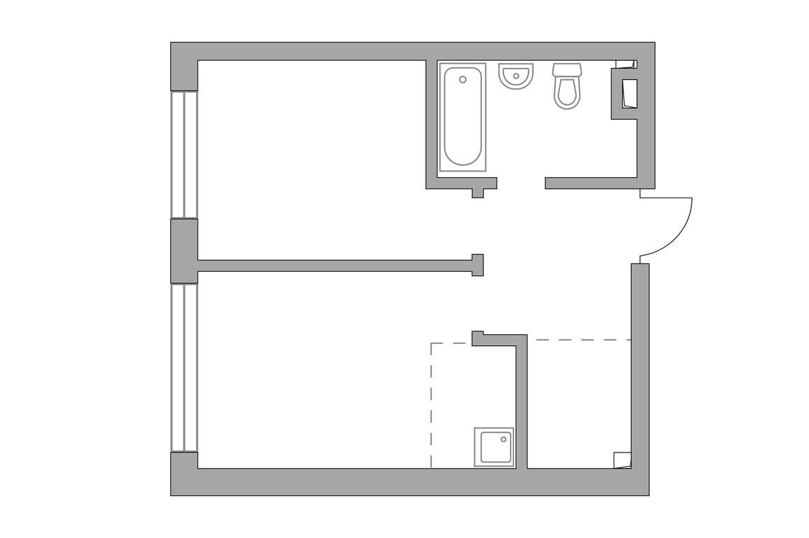 1-BD Apartment Sale, 39.72平方米 at Triniti 3, Dmitrovskoye Highway, 75к4, Moscow, Russia #2 1-BD Apartment Sale, 39.72平方米 at Triniti 3, Dmitrovskoye Highway, 75к4, Moscow, Russia #2