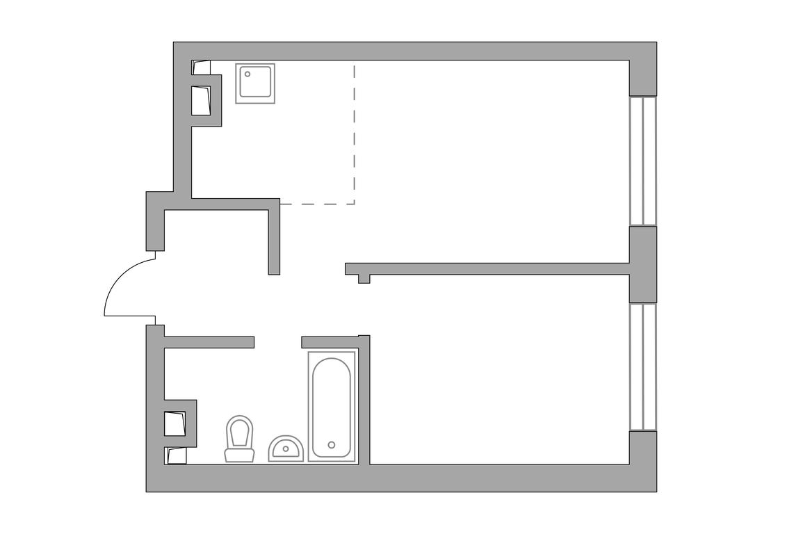 1-BD Apartment Sale, 38.75平方米 at Triniti 3, Dmitrovskoye Highway, 75к4, Moscow, Russia #2 1-BD Apartment Sale, 38.75平方米 at Triniti 3, Dmitrovskoye Highway, 75к4, Moscow, Russia #2