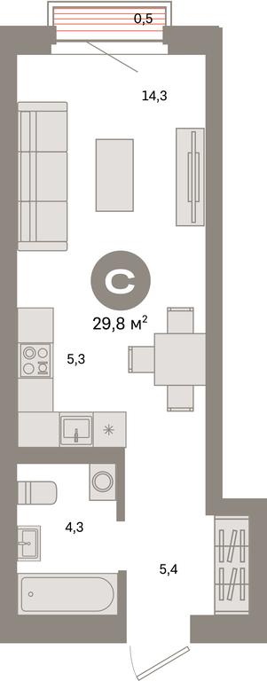 Apartment Sale, 29.8 sq. m. at Kvartal Metronom, Tagilskaya Street, Moscow, Russia #1 Apartment Sale, 29.8 sq. m. at Kvartal Metronom, Tagilskaya Street, Moscow, Russia #1