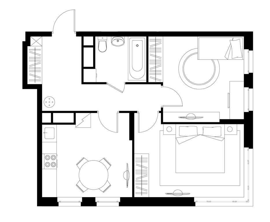2-BD Apartment Sale, 52.6 sq. m. at Peredelkino Blizhnee, Korneya Chukovskogo Street, 1, Vnukovskoye Settlement, Moscow, Russia #1 2-BD Apartment Sale, 52.6 sq. m. at Peredelkino Blizhnee, Korneya Chukovskogo Street, 1, Vnukovskoye Settlement, Moscow, Russia #1