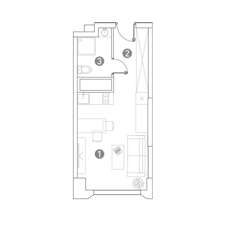 Apartment Sale, 26 sq. m. at Very, Botanicheskaya Street, 29, Moscow, Russia #1 Apartment Sale, 26 sq. m. at Very, Botanicheskaya Street, 29, Moscow, Russia #1
