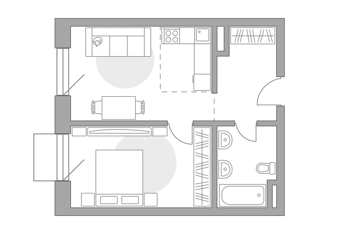 Продажа 1-комн. квартиры, 42,73 м² в ЖК «Май Приорити Басманный (MYPRIORITY Basmanny)», Малая Почтовая улица, 12с6, Москва, Россия #1 Продажа 1-комн. квартиры, 42,73 м² в ЖК «Май Приорити Басманный (MYPRIORITY Basmanny)», Малая Почтовая улица, 12с6, Москва, Россия #1