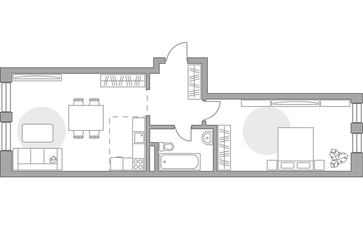Продажа 1-комн. квартиры, 59,82 м² в ЖК «Май Приорити Басманный (MYPRIORITY Basmanny)», Малая Почтовая улица, 12с6, Москва, Россия #1 Продажа 1-комн. квартиры, 59,82 м² в ЖК «Май Приорити Басманный (MYPRIORITY Basmanny)», Малая Почтовая улица, 12с6, Москва, Россия #1