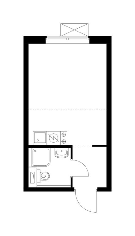 Apartment Sale, 19.4 sq. m. at Pervyi Dubrovskiy, Novoostapovskaya Street, 1с4, Moscow, Russia #1 Apartment Sale, 19.4 sq. m. at Pervyi Dubrovskiy, Novoostapovskaya Street, 1с4, Moscow, Russia #1