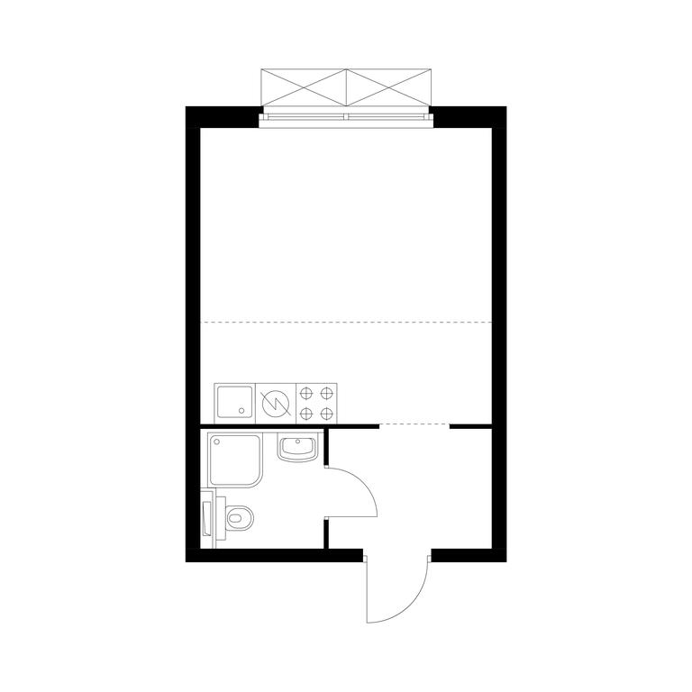 Apartment Sale, 25.4 sq. m. at Zapadnyi Port, Bolshaya Filyovskaya Street, 3к1, Moscow, Russia #1 Apartment Sale, 25.4 sq. m. at Zapadnyi Port, Bolshaya Filyovskaya Street, 3к1, Moscow, Russia #1