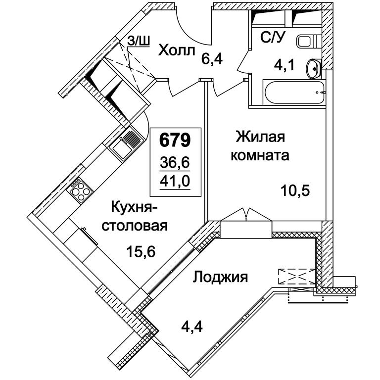 Продажа 1-комн. квартиры, 41 м² в ЖК «Династия», Хорошёвское шоссе, Москва, Россия #1 Продажа 1-комн. квартиры, 41 м² в ЖК «Династия», Хорошёвское шоссе, Москва, Россия #1