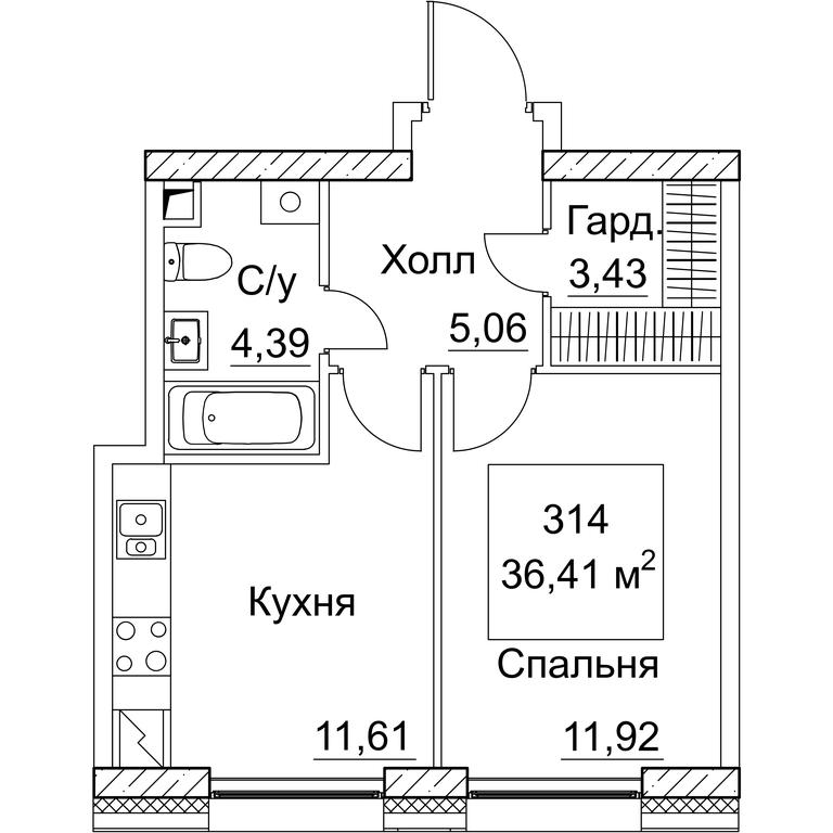 Продажа 1-комн. квартиры, 36,41 м² в ЖК «SEZAR CITY», 2-й Хорошёвский проезд, Москва, Россия #1 Продажа 1-комн. квартиры, 36,41 м² в ЖК «SEZAR CITY», 2-й Хорошёвский проезд, Москва, Россия #1