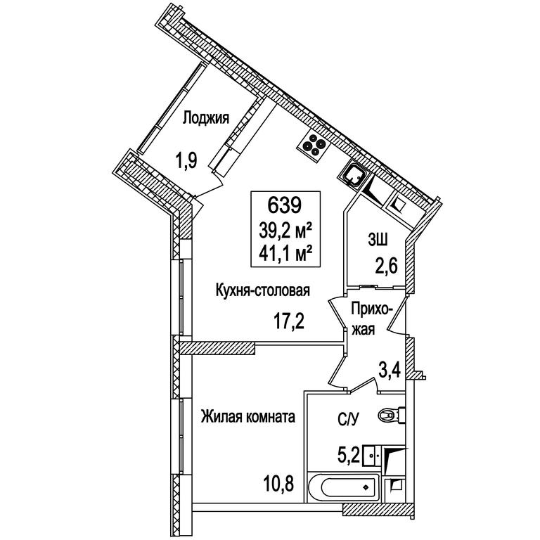 1-BD Apartment Sale, 41.1 sq. m. at Rasskazovo, Andreya Tarkovskogo Boulevard, Vnukovskoye Settlement, Moscow, Russia #1 1-BD Apartment Sale, 41.1 sq. m. at Rasskazovo, Andreya Tarkovskogo Boulevard, Vnukovskoye Settlement, Moscow, Russia #1