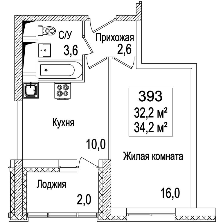 1-BD Apartment Sale, 34.6平方米 at Rasskazovo, Andreya Tarkovskogo Boulevard, Vnukovskoye Settlement, Moscow, Russia #2 1-BD Apartment Sale, 34.6平方米 at Rasskazovo, Andreya Tarkovskogo Boulevard, Vnukovskoye Settlement, Moscow, Russia #2