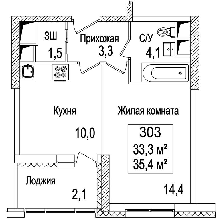 1-BD Apartment Sale, 35.9平方米 at Rasskazovo, Andreya Tarkovskogo Boulevard, Vnukovskoye Settlement, Moscow, Russia #1 1-BD Apartment Sale, 35.9平方米 at Rasskazovo, Andreya Tarkovskogo Boulevard, Vnukovskoye Settlement, Moscow, Russia #1