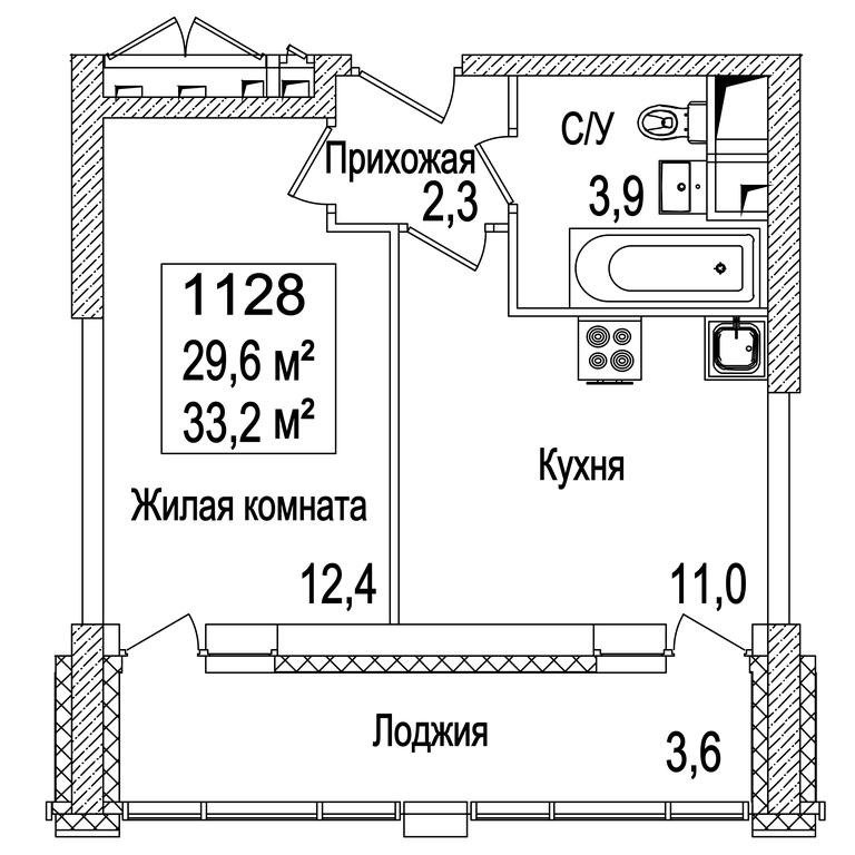 1-BD Apartment Sale, 33.8平方米 at Rasskazovo, Andreya Tarkovskogo Boulevard, Vnukovskoye Settlement, Moscow, Russia #2 1-BD Apartment Sale, 33.8平方米 at Rasskazovo, Andreya Tarkovskogo Boulevard, Vnukovskoye Settlement, Moscow, Russia #2