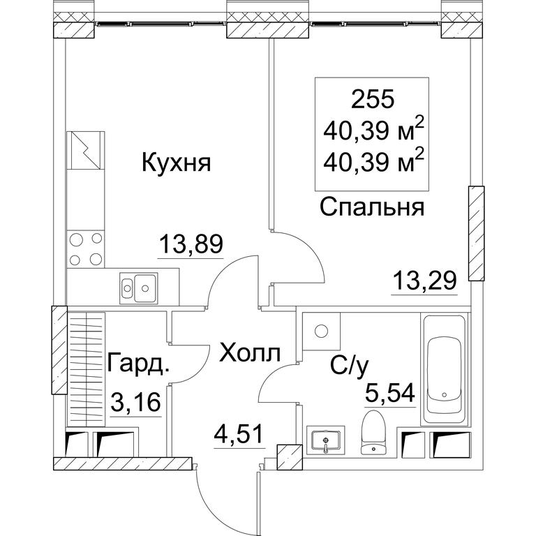 1-BD Apartment Sale, 40.39 sq. m. at SEZAR CITY, 2nd Khoroshyovsky Drive, Moscow, Russia #1 1-BD Apartment Sale, 40.39 sq. m. at SEZAR CITY, 2nd Khoroshyovsky Drive, Moscow, Russia #1