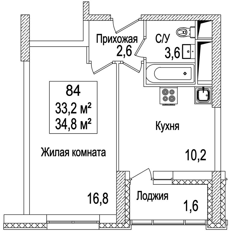 1-BD Apartment Sale, 35.3 sq. m. at Rasskazovo, Andreya Tarkovskogo Boulevard, Vnukovskoye Settlement, Moscow, Russia #1 1-BD Apartment Sale, 35.3 sq. m. at Rasskazovo, Andreya Tarkovskogo Boulevard, Vnukovskoye Settlement, Moscow, Russia #1