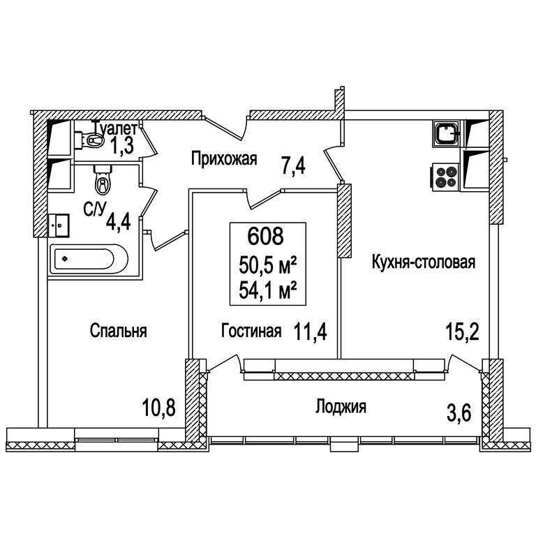 Продажа 2-комн. квартиры, 54,3 м² в ЖК «Рассказово», бульвар Андрея Тарковского, поселение Внуковское, Москва, Россия #2 Продажа 2-комн. квартиры, 54,3 м² в ЖК «Рассказово», бульвар Андрея Тарковского, поселение Внуковское, Москва, Россия #2