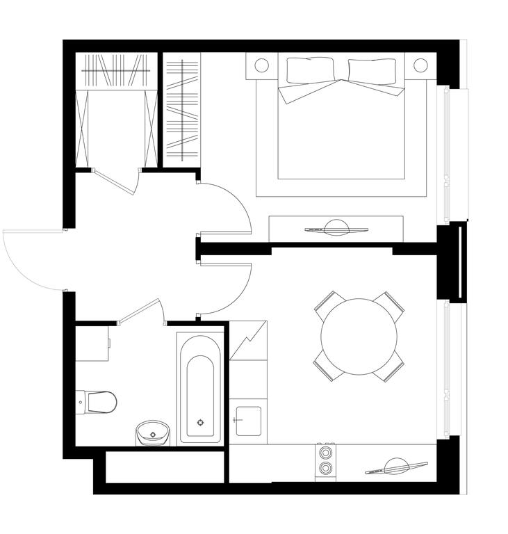 Apartment Sale, 36.1 sq. m. at Peredelkino Blizhnee, Korneya Chukovskogo Street, 1, Vnukovskoye Settlement, Moscow, Russia #1 Apartment Sale, 36.1 sq. m. at Peredelkino Blizhnee, Korneya Chukovskogo Street, 1, Vnukovskoye Settlement, Moscow, Russia #1
