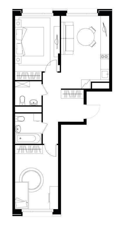 2-BD Apartment Sale, 58.9 sq. m. at Peredelkino Blizhnee, Korneya Chukovskogo Street, 1, Vnukovskoye Settlement, Moscow, Russia #1 2-BD Apartment Sale, 58.9 sq. m. at Peredelkino Blizhnee, Korneya Chukovskogo Street, 1, Vnukovskoye Settlement, Moscow, Russia #1
